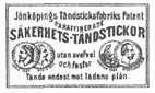 Jönköpings Tändsticksfabriks Patent